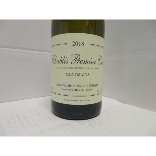 Domaine  Jean-Claude Bessin Tremblay  Chablis Premier Cru Montmains 2018