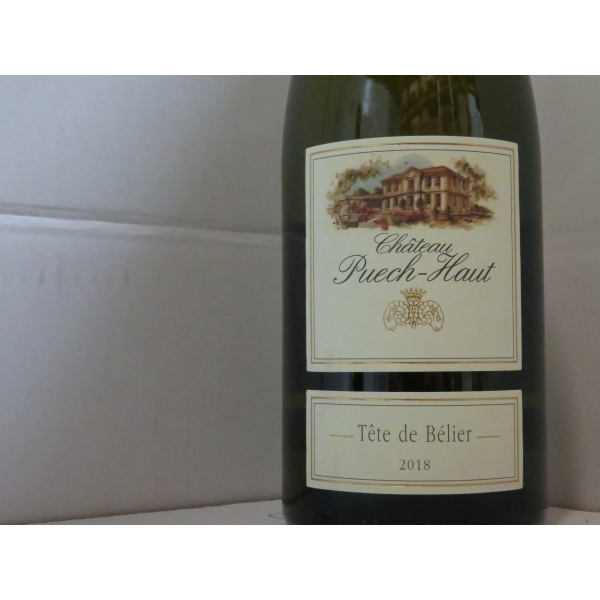 Château  Puech Haut Tete De Belier Rouge 2018