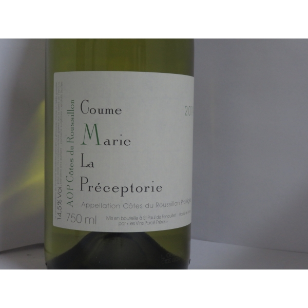 Domaine de la Preceptorie Coume Marie Blanc 2019