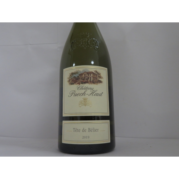 Château  Puech Haut Tete De Belier Blanc 2019