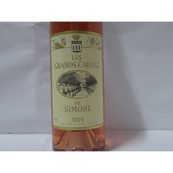 Château  Simone Les Grands Carmes De Simone Rose 2019