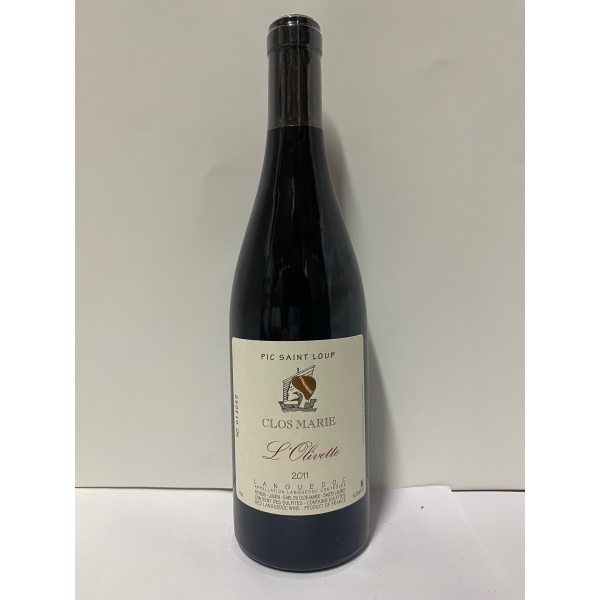 Clos  Marie Rouge L'olivette 2011