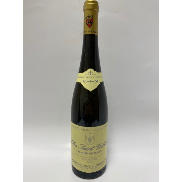 Domaine  Zind Humbrecht Pinot Gris Grand Cru Rangen De Thann 2009