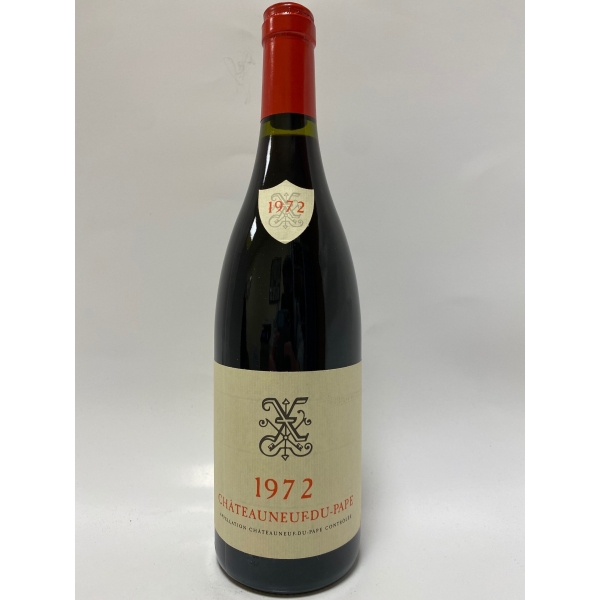 Domaine  Xavier Vignon Cuvee 1972 Chateauneuf Du Pape 1972