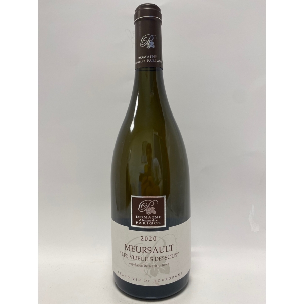 Domaine  Parigot Meursault Les Vireuils Dessous 2020