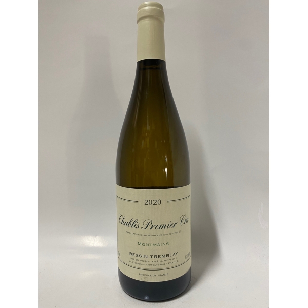 Domaine  Jean-Claude Bessin Tremblay Chablis Premier Cru Montmains 2020