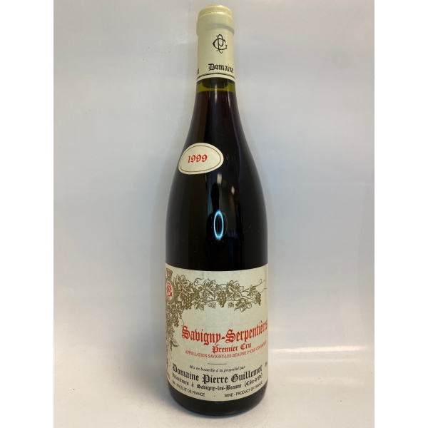 Domaine  Pierre Guillemot Savigny Aux Serpentieres Premier Cru 1999