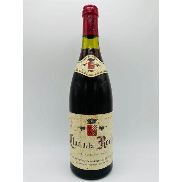 Domaine  Armand Rousseau Clos De La Roche Grand Cru 1981