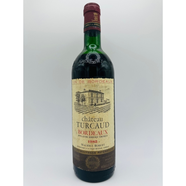 Château  Turcaud Bordeaux Rouge 1985