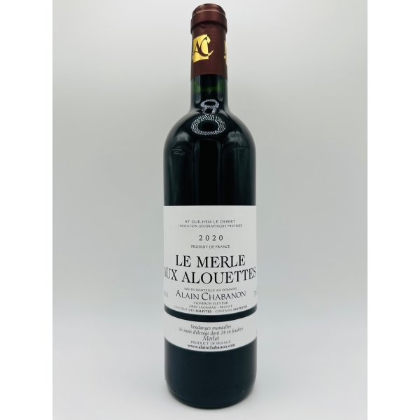 Domaine  Alain Chabanon Le Merle Aux Alouettes 2020