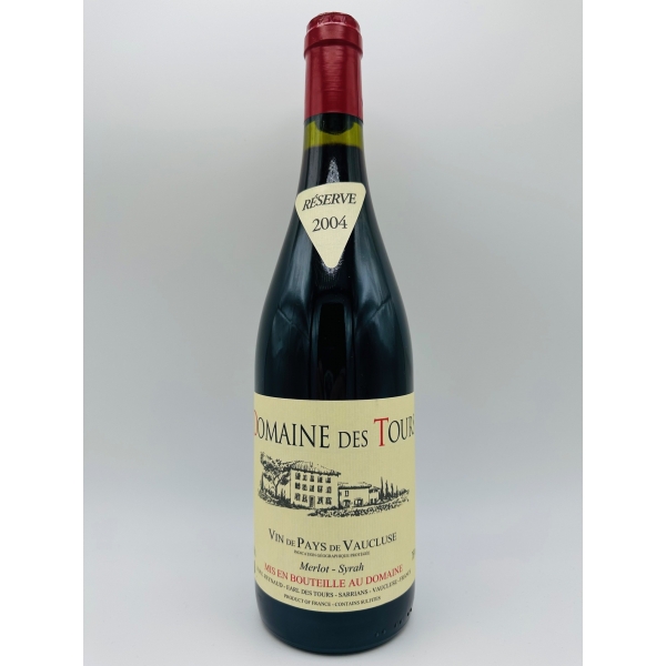 Domaine des Tours Reserve Merlot - Syrah 2004
