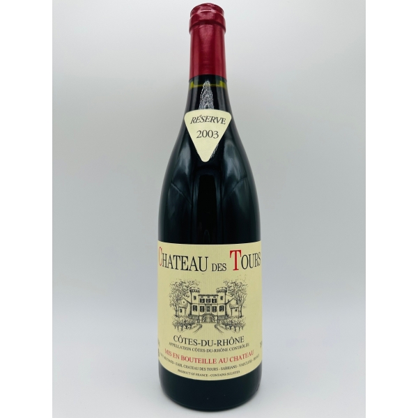 Château des Tours Reserve 2003