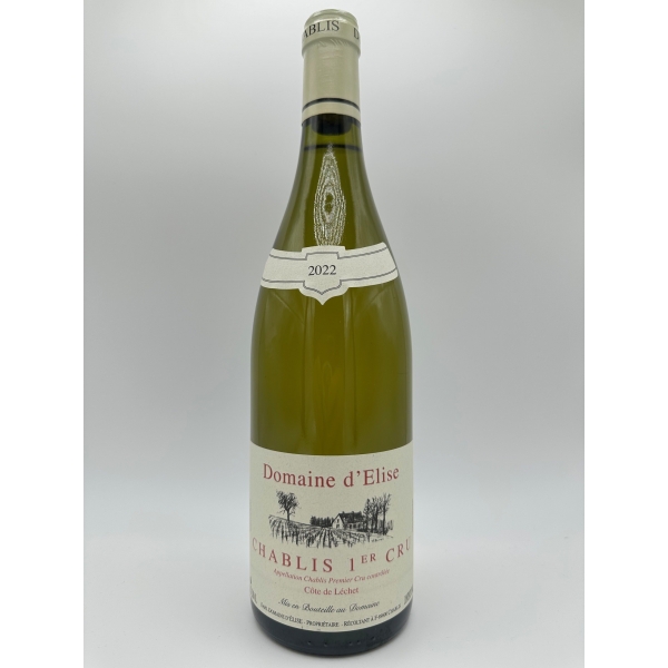 Domaine d' Elise Chablis 1Er Cru  Cote De Lechet 2022