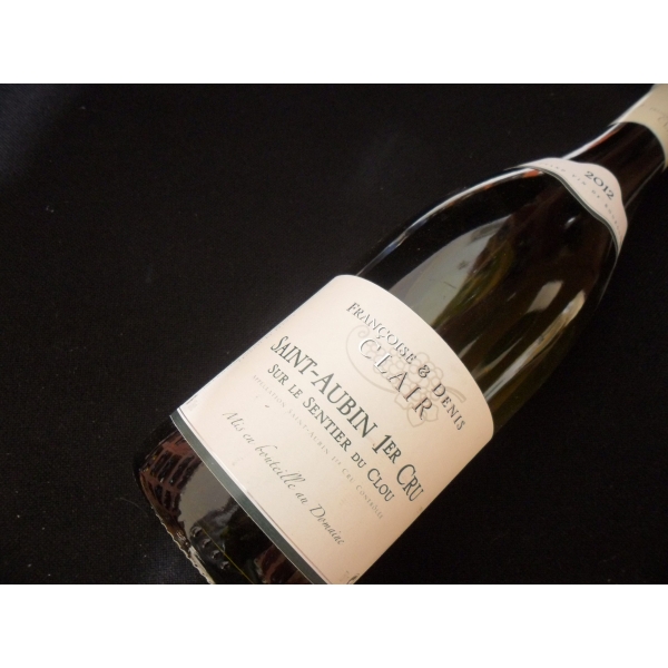 Domaine  Clair Francoise & Denis St Aubin 1Er Cru Le Sentier Du Clou 2012