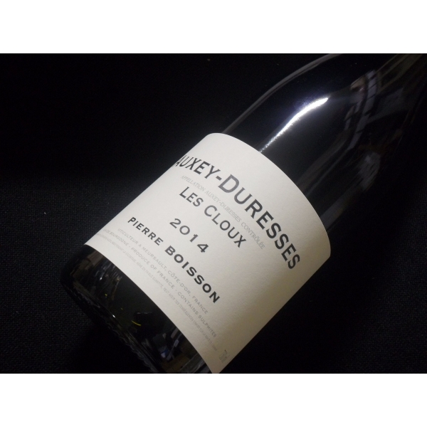 Domaine  Boisson Pierre Auxey Duresses Les Cloux 2014