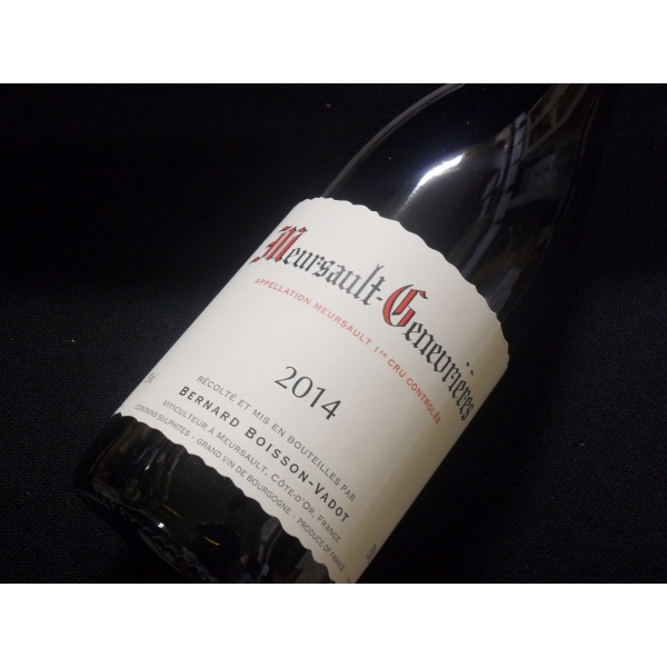 Domaine  Boisson-Vadot Meursault 1Er Cru Genevrieres 2014