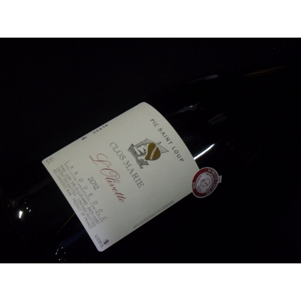 Domaine  Clos Marie Rouge L'olivette 2012