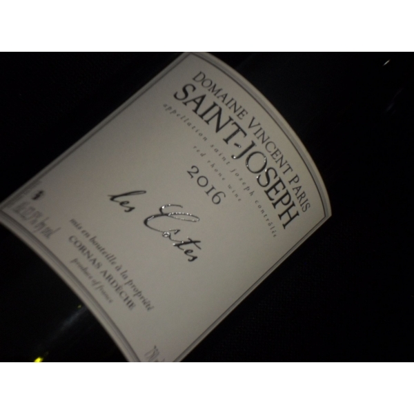 Domaine  Vincent Paris Saint Joseph Les Cotes 2016