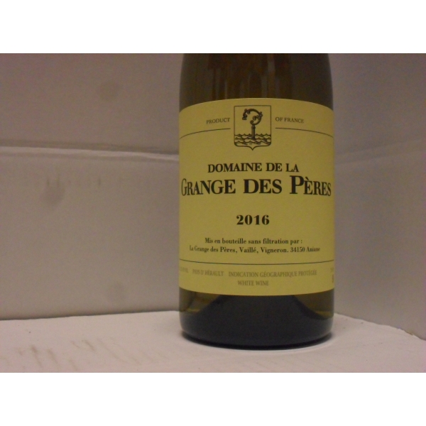 Domaine la Grange Des Peres Vin De Pays De L'herault Blanc 2016