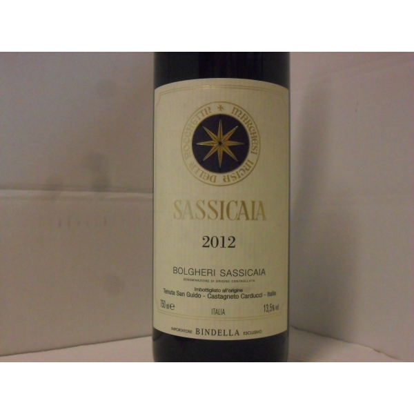 Domaine  Sassicaia Tenuta San Guido 2012