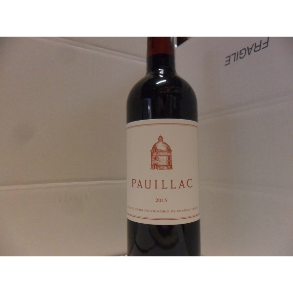 Pauillac Du Chateau Latour 2015