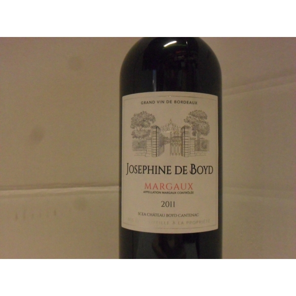 Château  Josephine De Boyd (2Eme Vin Du Ch Boyd Cantenac) 2011