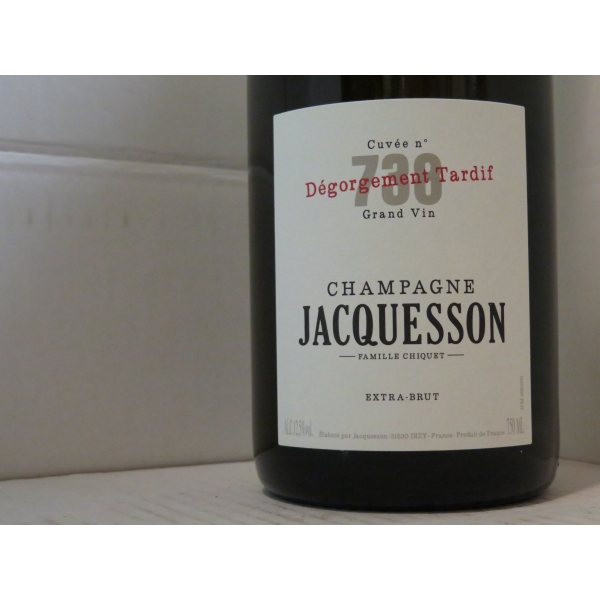 Domaine  Jacquesson Cuvee  738 Degorgement Tardif